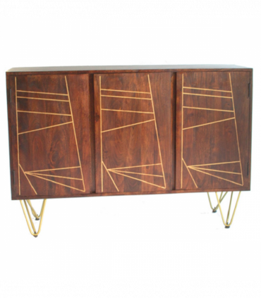 Dark Gold Large Sideboard