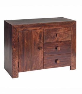 Toko Dark Mango 3 Drawer Sideboard