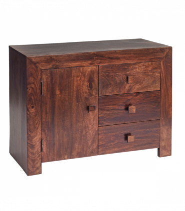 Toko Dark Mango 3 Drawer Sideboard