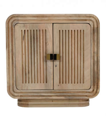 Hudson Carved Mango Wood Mini Sideboard