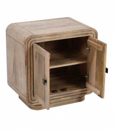 Hudson Carved Mango Wood Mini Sideboard