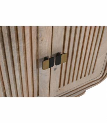 Hudson Carved Mango Wood Mini Sideboard