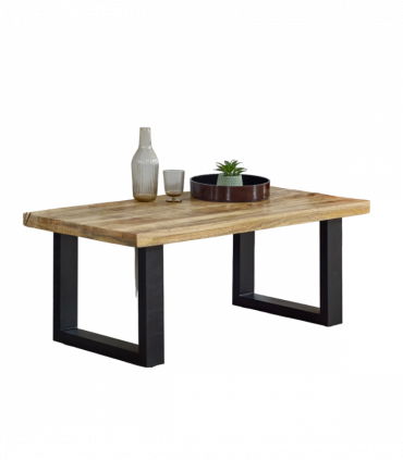 Surrey Solid Wood & Metal Coffee Table