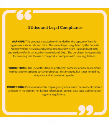 Outsunny Single Door Rat Trap for Small Animals, Dark Green