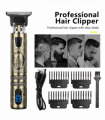 Small LCD Screen Display Professional Men Cordless Hair Clippers Beard Trimmer Cutting Machine Kit