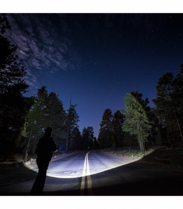 Rechargeable LED Flashlight Lamp 5-Modes Zoomable Hiking Camping Outdoor Torch +Battery+Charger