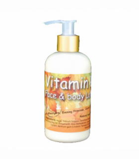 Vitamin Rich Jasmine & Frankincense Face and Body Lotion – Deeply Nourishing Cream for Dry Skin (250ml)