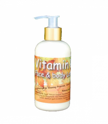Vitamin Rich Jasmine & Frankincense Face and Body Lotion – Deeply Nourishing Cream for Dry Skin (250ml)