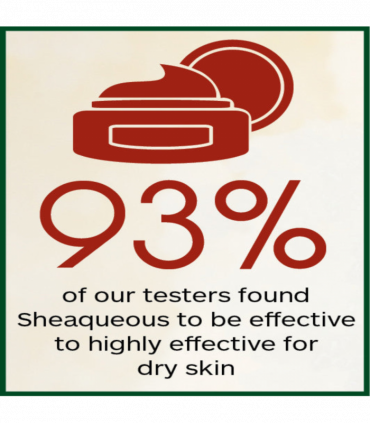 6 Pots of Sheaqueous Aqueous Cream with Organic Shea Butter, Almond Oil, cocoa butter, vitamin E. A natural aqueous cream for very dry skin, for Sensitive Skin, Children, Eczema prone skin , Use in Pregnancy for expanding tummy NO ADDED FRAGRANCE