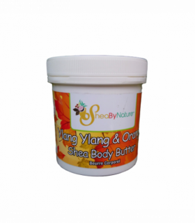 Sheabynature Jasmine & Rosewood Body Butter with  Pure Unrefined Shea Butter, Cocoa butter and Vitamin E 250g e