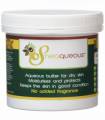 Sheaqueous Aqueous Cream with unrefined Shea Butter, Almond Oil, cocoa butter, vitamin E. A natural aqueous cream for very dry skin, for Sensitive Skin, Babies, Children, Eczema prone skin , Use in Pregnancy for expanding tummy NO ADDED FRAGRANCE