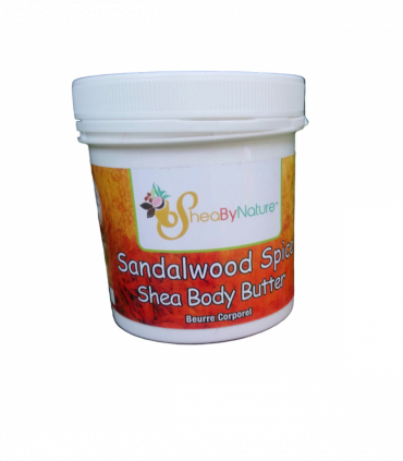 Sheabynature 250g Sandalwood Spice Body Butter for very dry skin. Wit Pure Shea Butter.