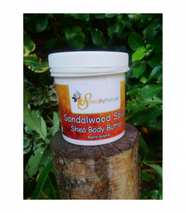 Sheabynature 250g Sandalwood Spice Body Butter for very dry skin. Wit Pure Shea Butter.