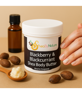 Wild Blackberry and Black Currant Body Butter for very Dry Skin. It smells so delicious.250g