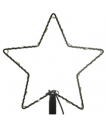 vidaXL Christmas Tree with Spike Warm White 310 LEDs 300 cm