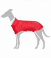 vidaXL Dog Raincoat with Reflective Strips Polyester Red XS