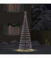 vidaXL LED Christmas Tree with 800 LEDs Multicolour 400 cm Iron