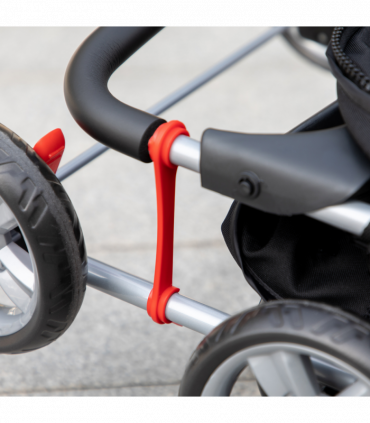 Pet Stroller Carrier Foldable Deluxe Jogger Walk Travel Dog Cat Black