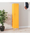 vidaXL Locker Cabinet Mustard Yellow 35x46x180 cm Steel