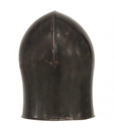 vidaXL Medieval Knight Helmet Antique Replica LARP Silver Steel