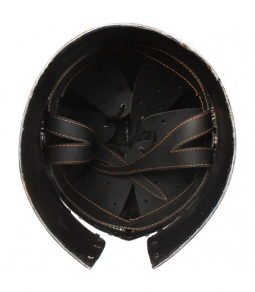 vidaXL Medieval Knight Helmet Antique Replica LARP Silver Steel