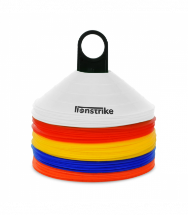 Lionstrike Football / Sports Cones Set – made from 100% recycled plastic