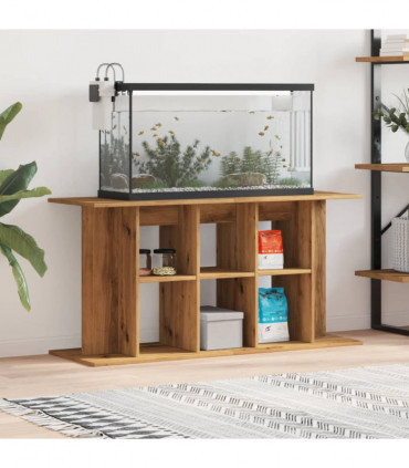 vidaXL Aquarium Stand Artisan Oak 120x40x60 cm Engineered Wood