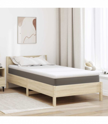 vidaXL Mattress Pads White 90 x 190 cm 100% polyester jacquard fabric