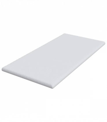 vidaXL Mattress Pads White 90 x 190 cm 100% polyester jacquard fabric