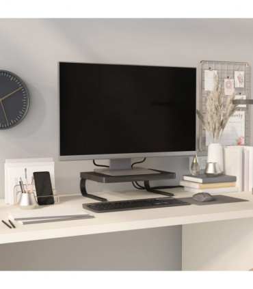 Monitor Stand Black 37x28x11.5 cm