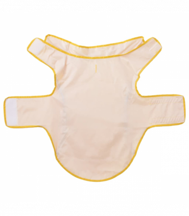 vidaXL Dog Raincoat with Reflective Strips Polyester Yellow 2XL