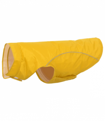 vidaXL Dog Raincoat with Reflective Strips Polyester Yellow 4XL