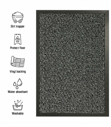 GREY Barrier Mat 80cm x 300cm