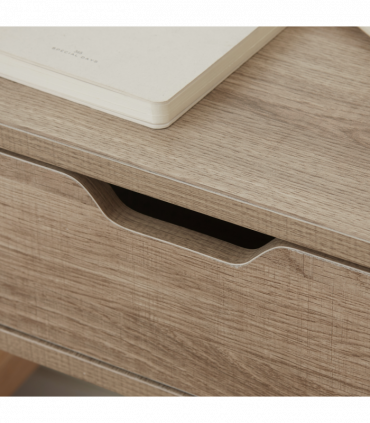 HOMCOM Floating Nightstand Set of 2, Wall Mounted Bedside Table with Drawer