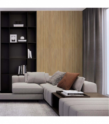 Natural Oak Acoustic Wall Panels (2 Pack)