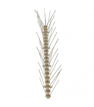 vidaXL 5-row Plastic Bird & Pigeon Spikes Set of 20 10 m