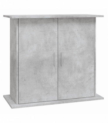 vidaXL Aquarium Stand Concrete Grey 81x36x73 cm Engineered Wood