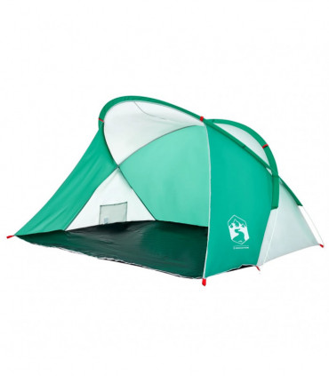 vidaXL Beach Tent 2-Person Sea Green Pop-up Waterproof