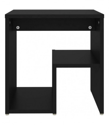 vidaXL Bed Cabinet Black 40x30x40 cm Engineered Wood
