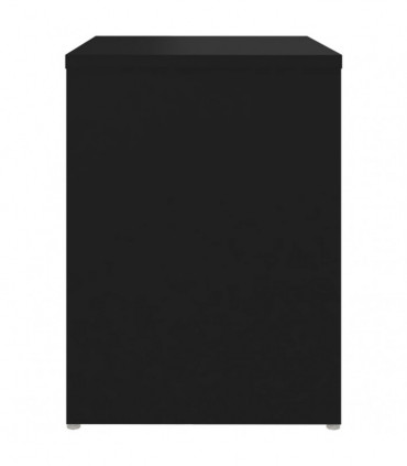 vidaXL Bed Cabinet Black 40x30x40 cm Engineered Wood