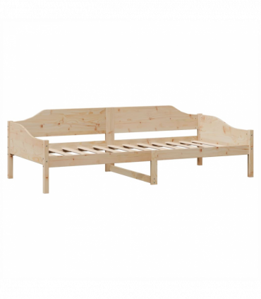 vidaXL Bed Frame 80x200 cm Solid Wood Pine