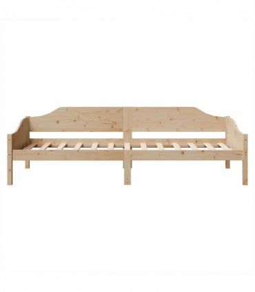 vidaXL Bed Frame 80x200 cm Solid Wood Pine