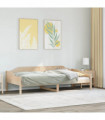 vidaXL Bed Frame 90x200 cm Solid Wood Pine