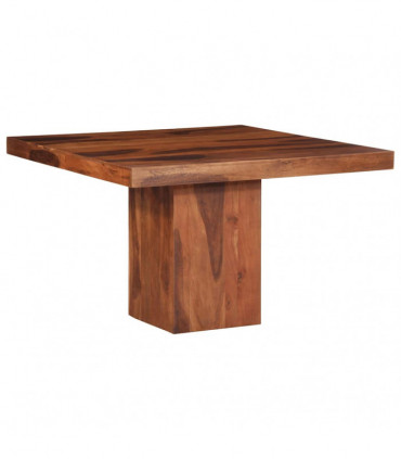 vidaXL Dining Table 120x120x77 cm Solid Wood Acacia