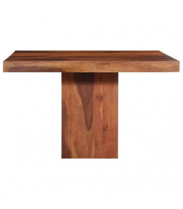vidaXL Dining Table 120x120x77 cm Solid Wood Acacia