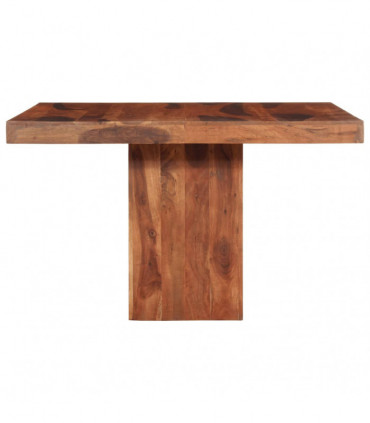 vidaXL Dining Table 120x120x77 cm Solid Wood Acacia