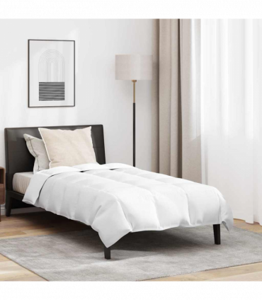 vidaXL Duvet Other with Pillow 2 pcs White Down