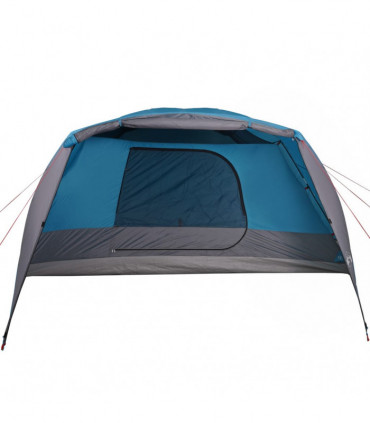 vidaXL Family Tent with Porch 6-Person Blue Waterproof