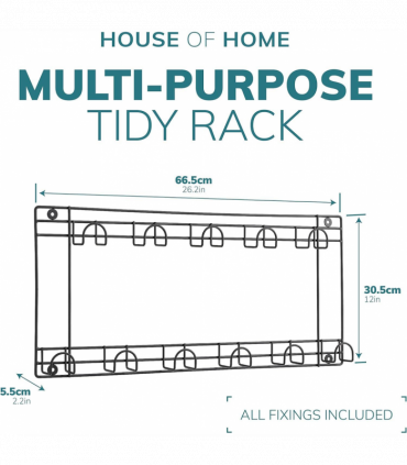 11 Hook Two Tier Tool Holder