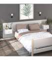 Wall-mounted Bedside Cabinets 2 pcs White